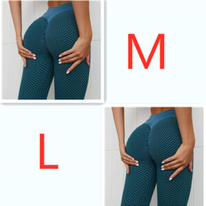 Plaid Leggings Fitness Yoga Pants Women's Seamless High Waist Breathable Gym Leggings - Image 3