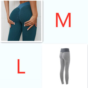 Plaid Leggings Fitness Yoga Pants Women's Seamless High Waist Breathable Gym Leggings - Image 10