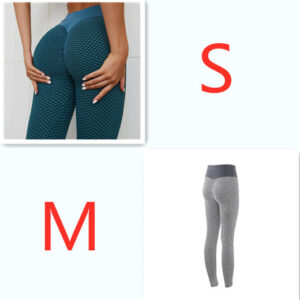 Plaid Leggings Fitness Yoga Pants Women's Seamless High Waist Breathable Gym Leggings - Image 6