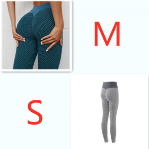 Plaid Leggings Fitness Yoga Pants Women's Seamless High Waist Breathable Gym Leggings - Image 8