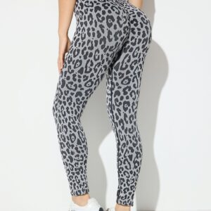 Leopard Print Yoga Pants - Image 2