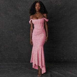 Mozision Off-shoulder Backless Sexy Evening Dress For Women Purple Sleeveless Strapless Ruched Bodycon Club Party Dress - Image 6
