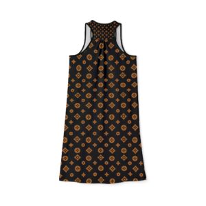 Emyness Stylish Women's Racerback Dress, Trendy Statement Dress, Summer Attire, Casual Everyday Dress, Comfortable Lounge Wear, Perfect for [...] - Image 3