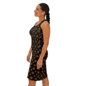 Emyness Stylish Women's Racerback Dress, Trendy Statement Dress, Summer Attire, Casual Everyday Dress, Comfortable Lounge Wear, Perfect for [...] - Image 5
