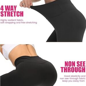 Leggings - Cropped High-waisted Print Color Inkjet - Image 3