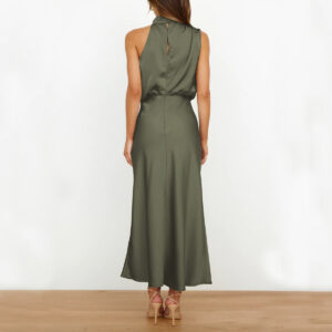 Summer Sleeveless Dress Ins Fashion Elegant Evening Party Club Clothing For Women - Image 5