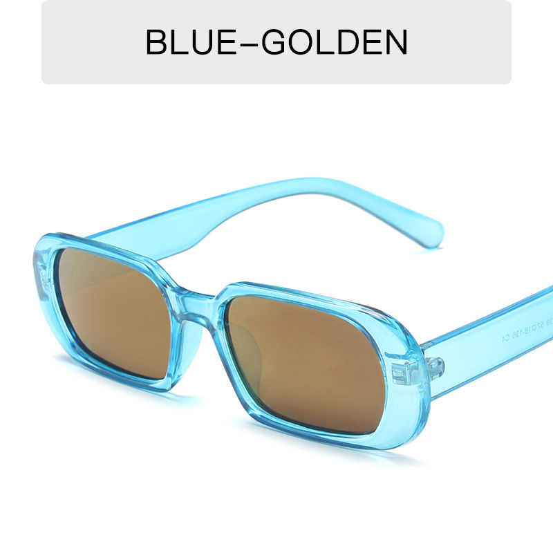 Retro Small Frame Sunglasses Female Candy Color Colorful Fashion Sunglasses - Image 3