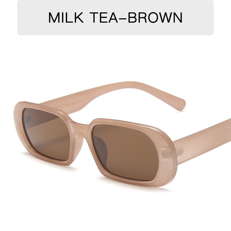 Retro Small Frame Sunglasses Female Candy Color Colorful Fashion Sunglasses - Image 7