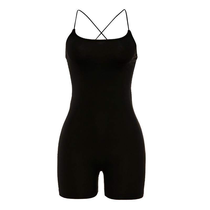 Woman Rompers Bar Club Bodycon Bodysuit Jumpsuit - Image 2