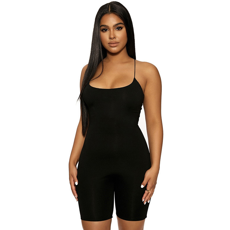 Woman Rompers Bar Club Bodycon Bodysuit Jumpsuit - Image 3