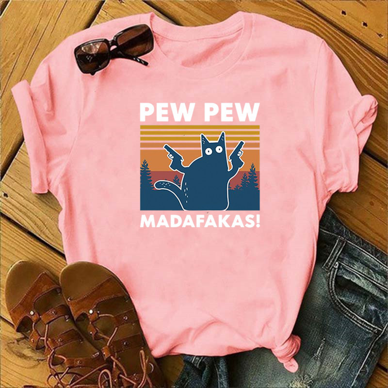 Short Sleeve Pew Maddakas T-Shirt European Size Top - Image 2