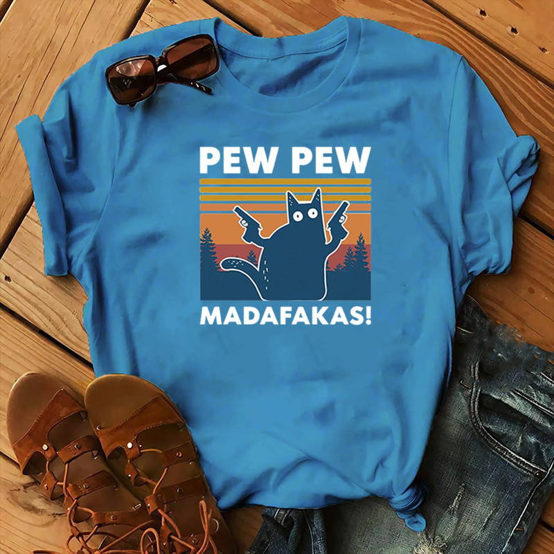 Short Sleeve Pew Maddakas T-Shirt European Size Top - Image 4