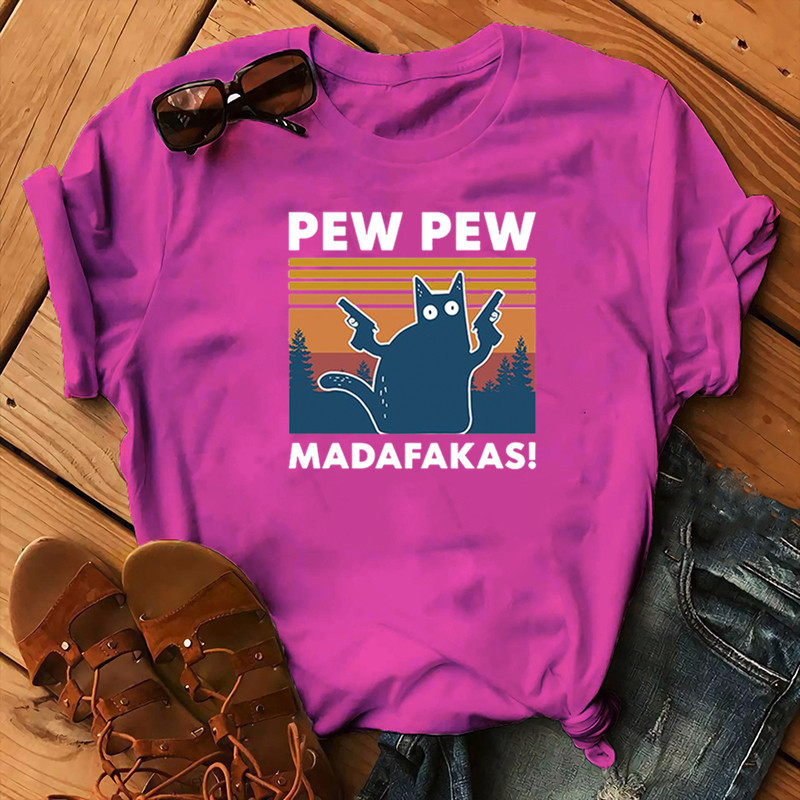 Short Sleeve Pew Maddakas T-Shirt European Size Top - Image 6