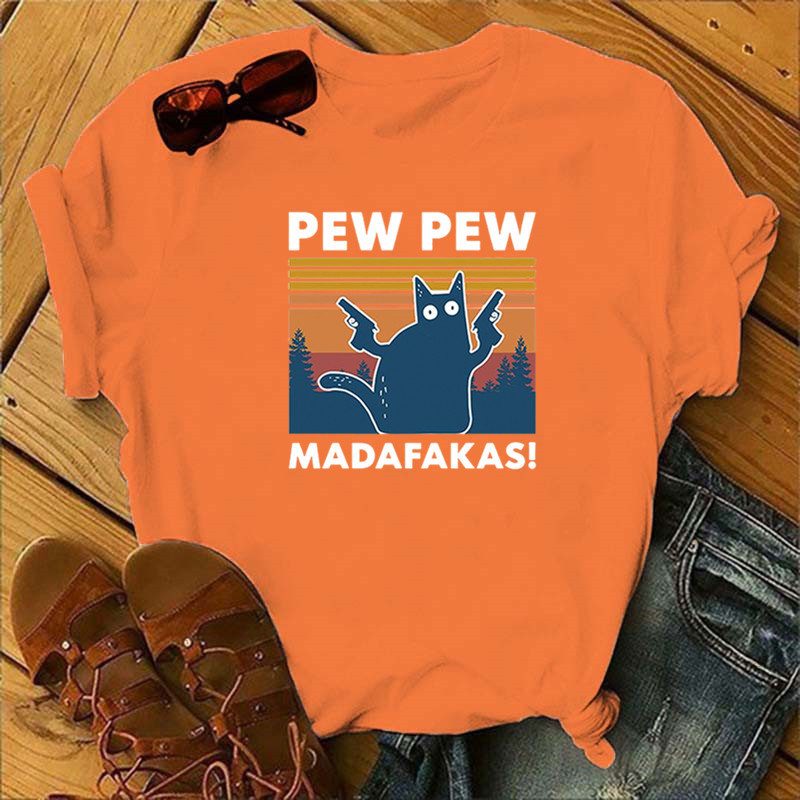 Short Sleeve Pew Maddakas T-Shirt European Size Top - Image 8