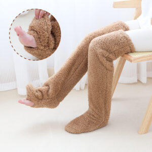 over-knee-high-fuzzy-long-socks-winter-warm-cold-leg-knee-joint-cold-proof-stockings-home-floor-sleeping-socks