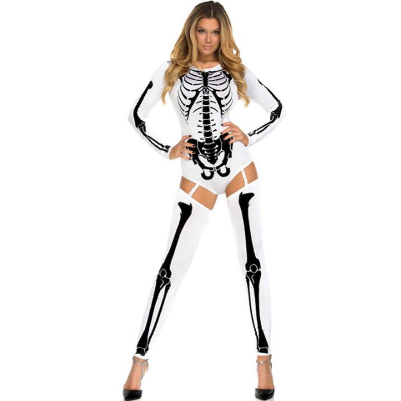 Halloween Cosplay Costume Skull Zombie Uniform - Image 2