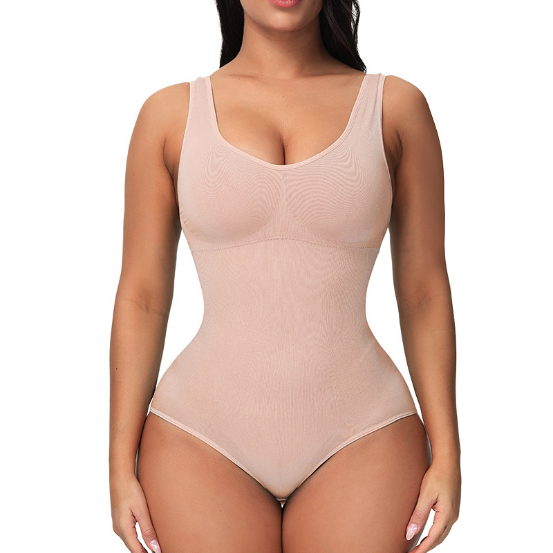 European And American Corset Women's Seamless One-piece Bodysuit - Image 4
