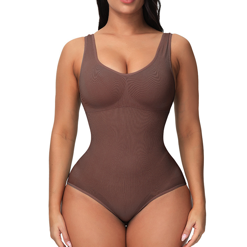 European And American Corset Women's Seamless One-piece Bodysuit - Image 6