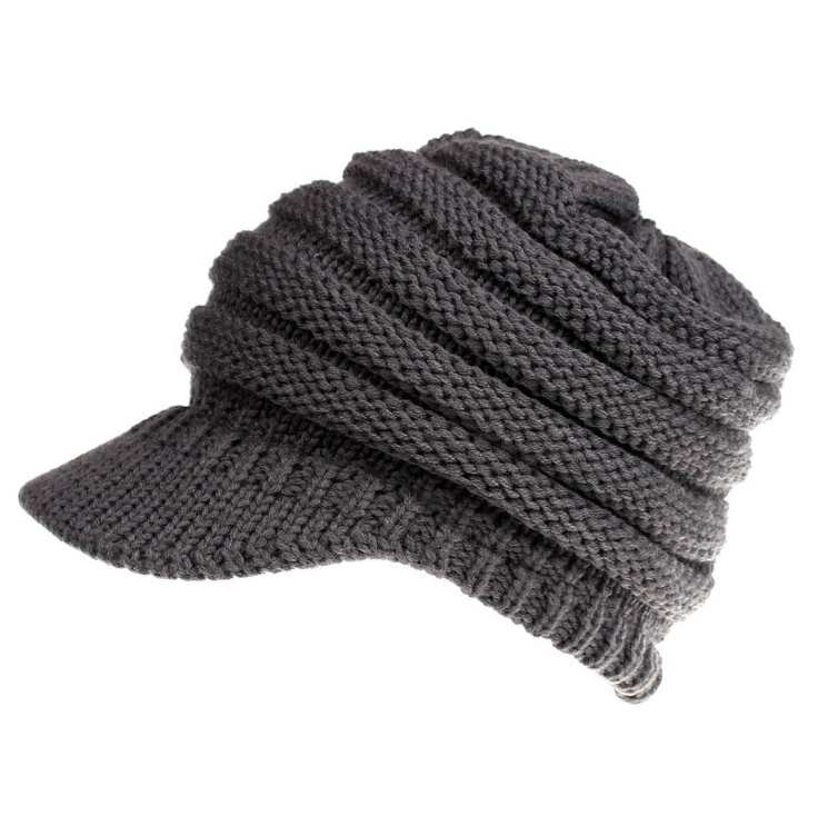 Women Ponytail Beanies Autumn Winter Hats Female Soft Knitting Caps Warm Ladies Skullies - Image 6