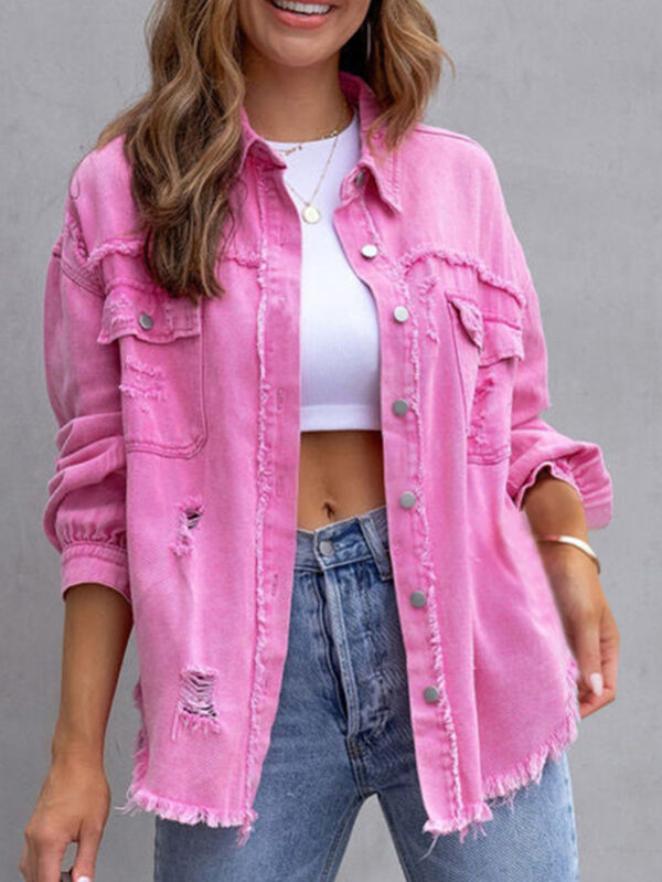 fashion-ripped-shirt-jacket-female-autumn-and-spring-casual-tops-womens-clothing